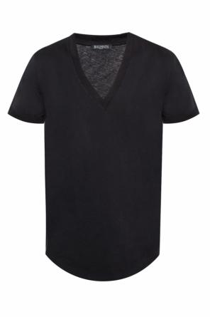 T-shirt with a v-neckline, zdjęcie 1 T-shirt with a v-neckline od Balmain